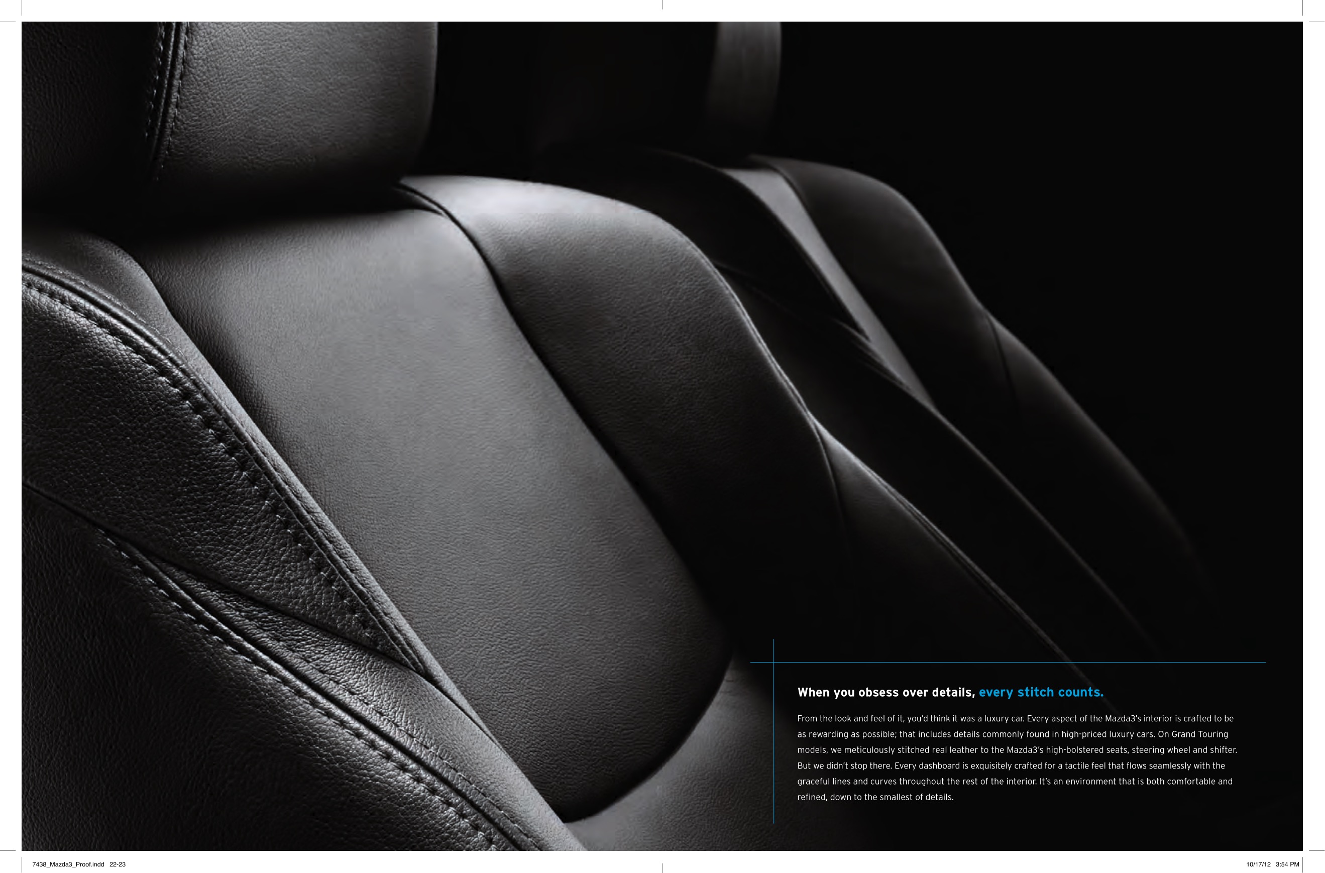 2013 Mazda 3 Brochure Page 19